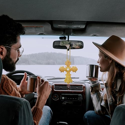 Miniatura 3 de Colgante de ángel para colgar en la ventana, adorno para el interior del coche, para espejo retrovisor