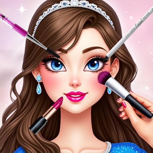 ASMR Beauty Hair Salon Queen Spa Makeover Fashion Games