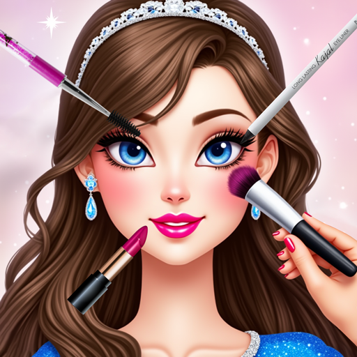 ASMR Beauty Friseursalon-Queen Spa Makeover Modespiele