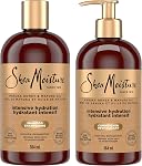 Shea Moisture Manuka Honey and Mafura Oil Shampoo and Conditioner For Extra Dry, Damaged Hair Formulated Without Sulfates, Silicones, Parabens, Phthalates, Mineral Oil or Petrolatum, 384ml (2-Pack)