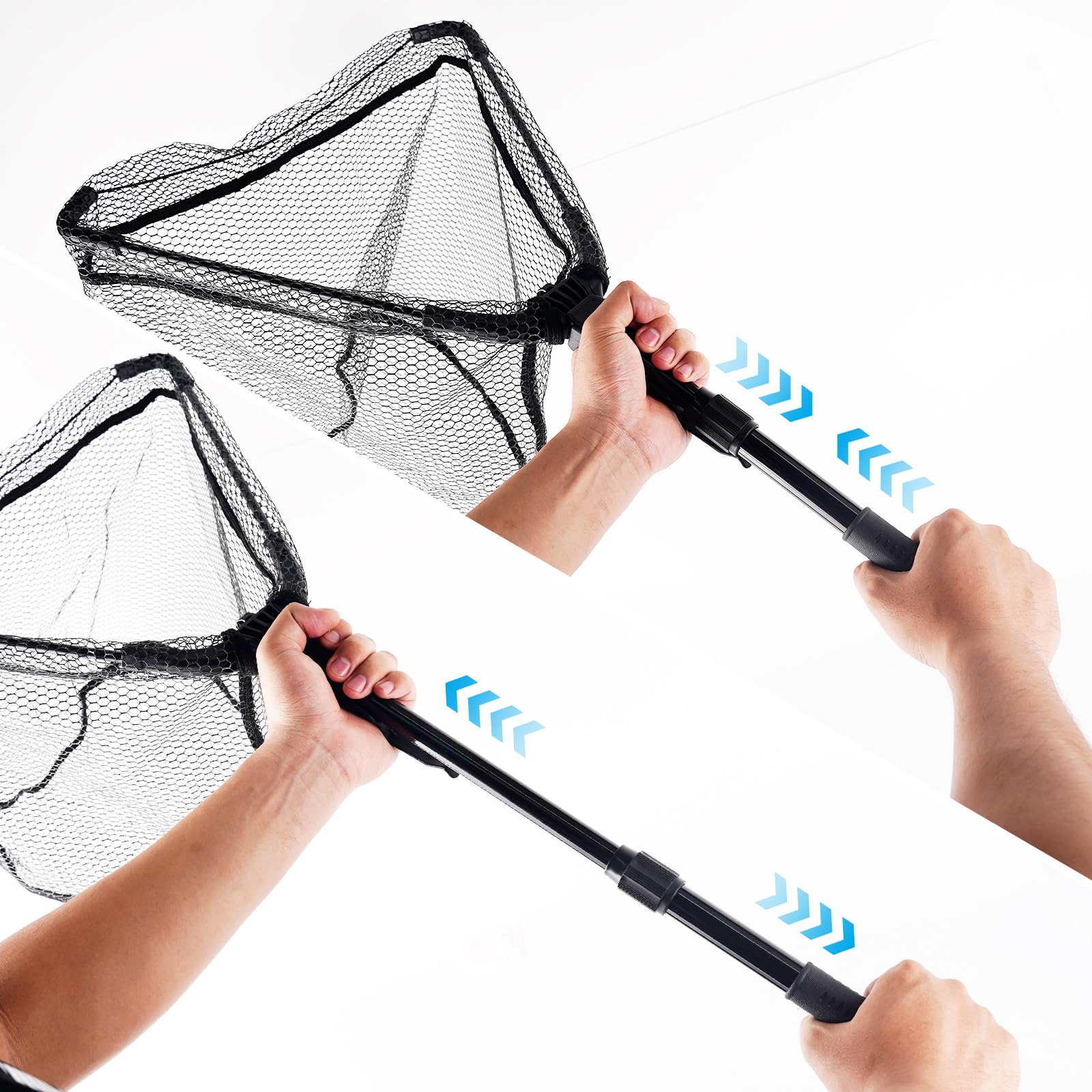 Fishing Tool Kit: Net, Gripper & Pliers - Mouhike -2