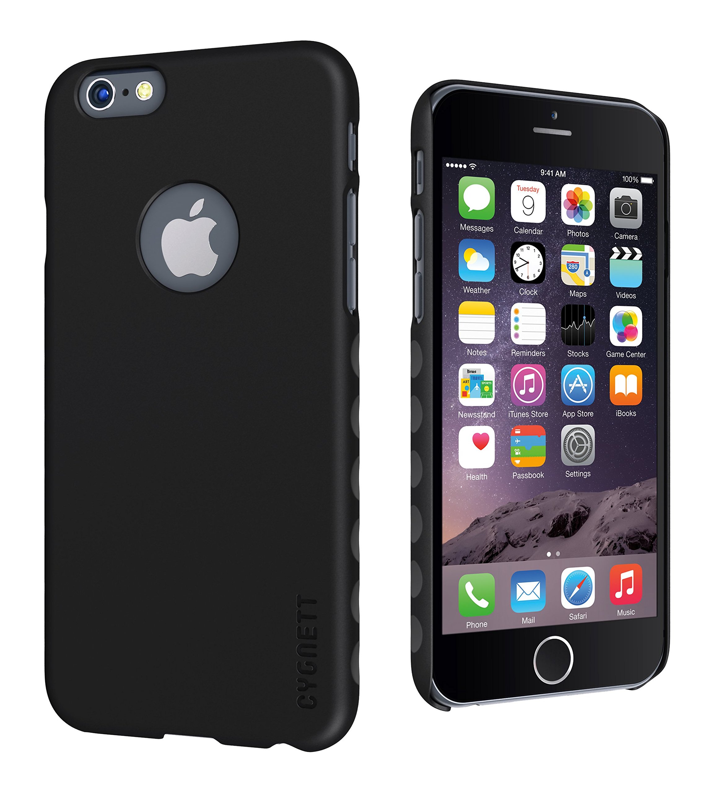 Cygnett CY1673CPAEG Case for 5.5-Inch Apple iPhone 6 Plus - Black