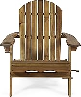 Vista 13 de Christopher Knight Home Cheryl - Silla plegable Adirondack de madera de acacia para exteriores, color gris