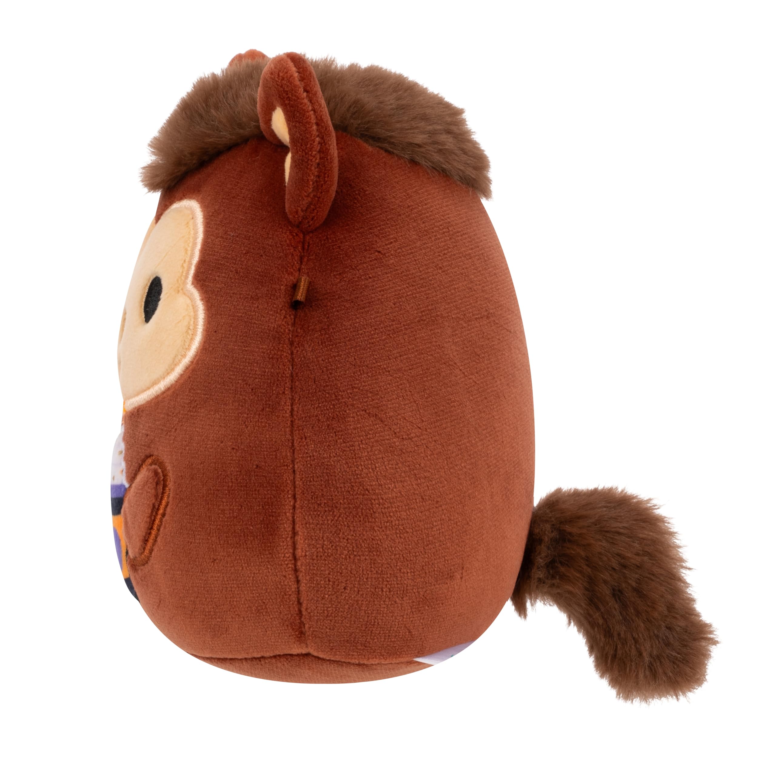 Squishmallows 7.5-Inch Wade the Brown Werewolf Holding Frappe Halloween Plush, Multicolor, 7.5 inches - Image 4