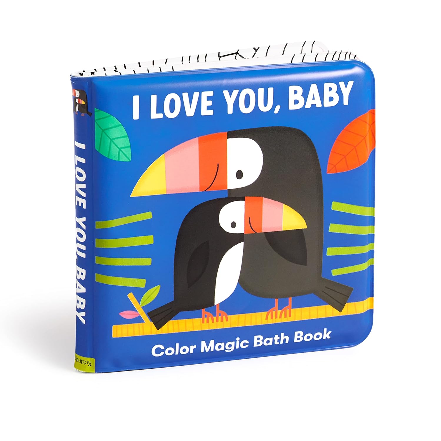 Mudpuppy I Love You Baby Waterproof Color Changing Magic Bath Book for Babies & Toddlers