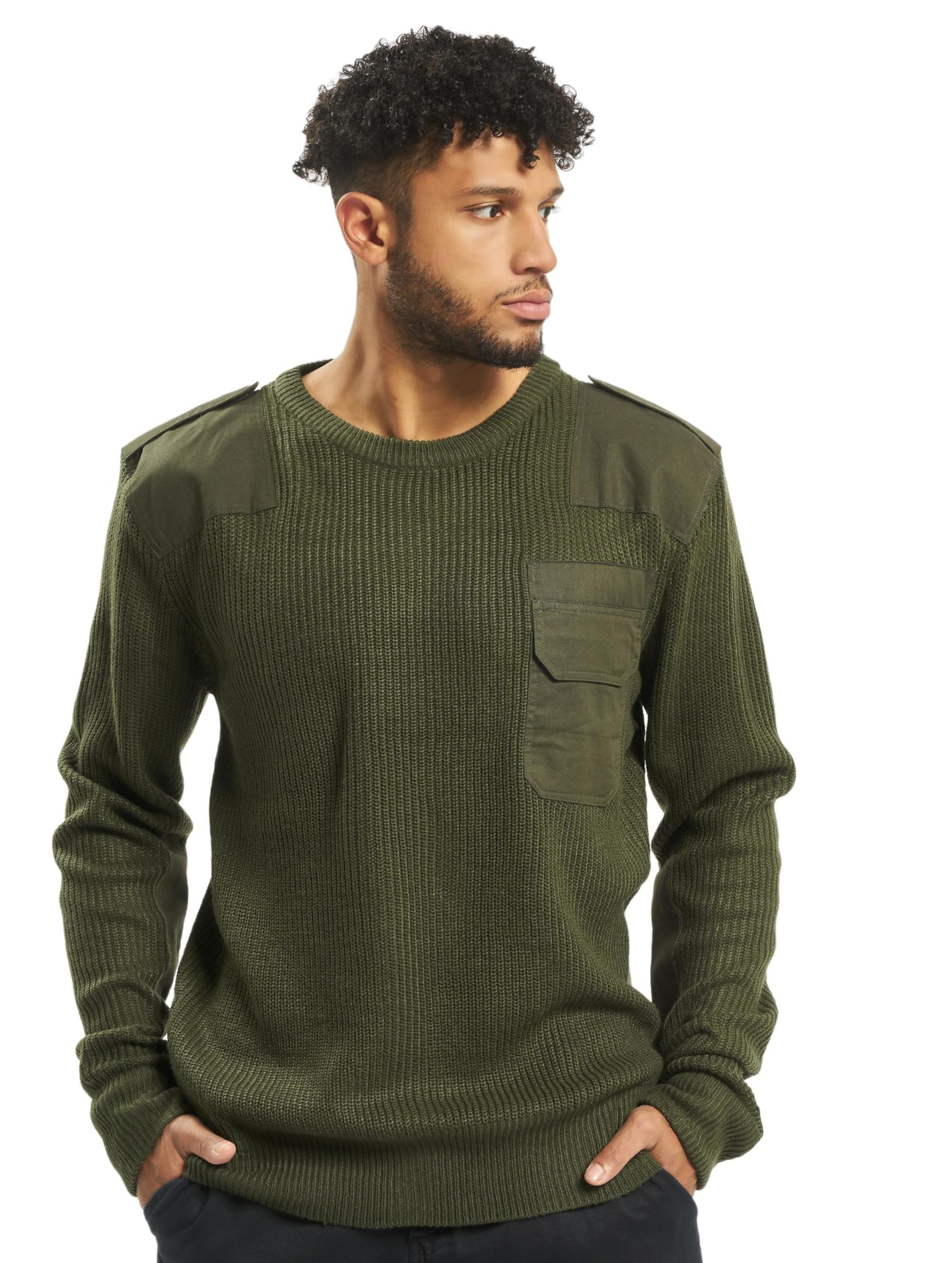 Brandit BW Pullover, color: olive, size: XL 54
