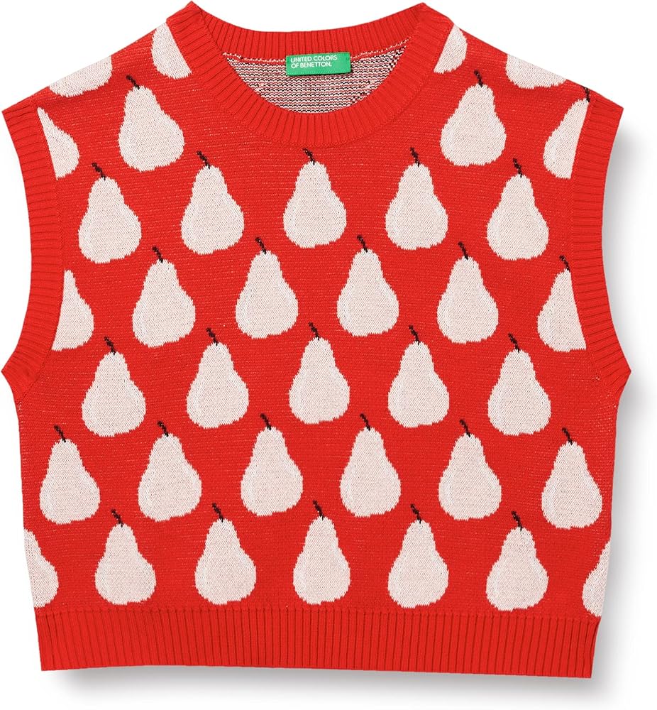 United Colors Of Benetton Pulover De Lana Femei, Light