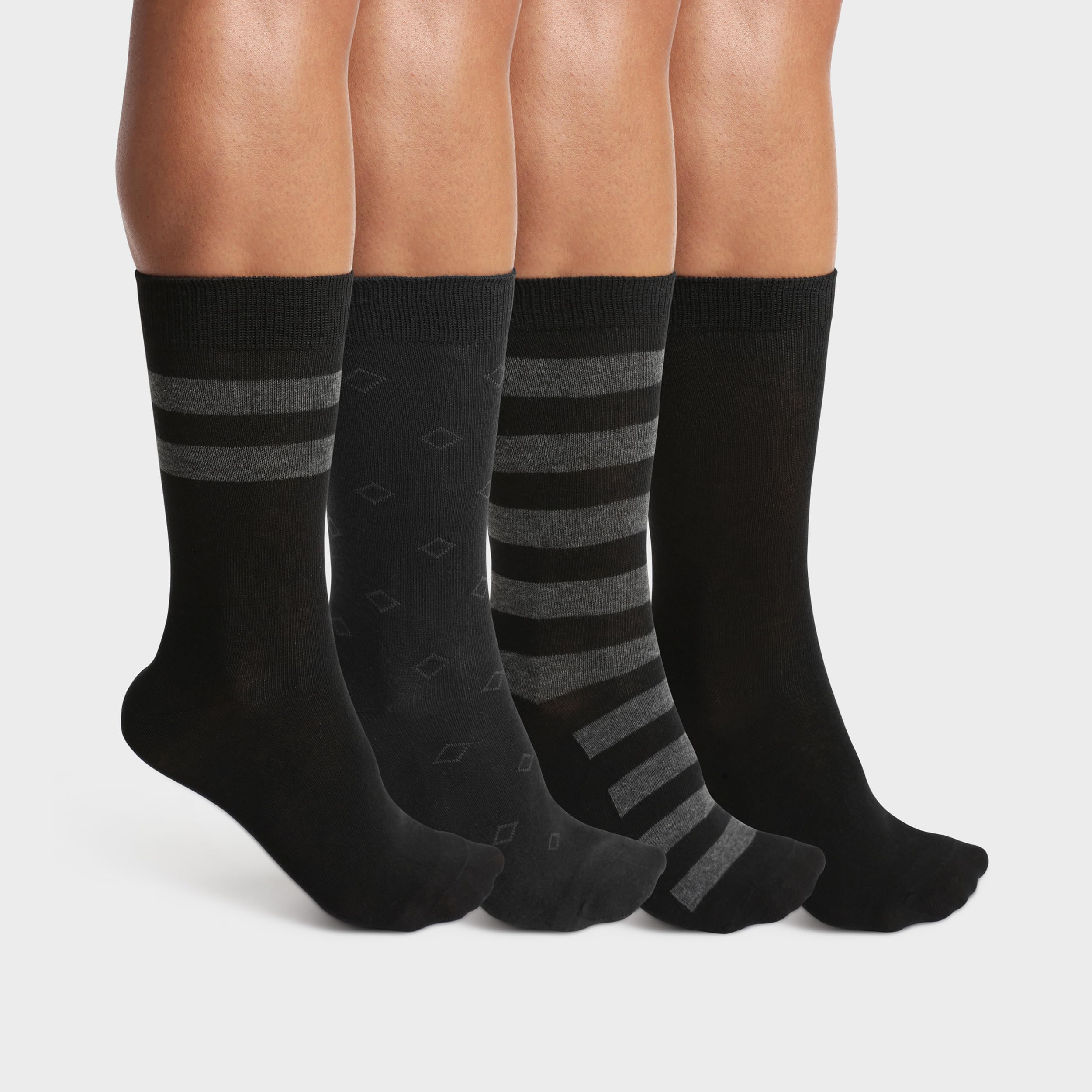 DIM Socks EcoDIM Style Stripes x4
