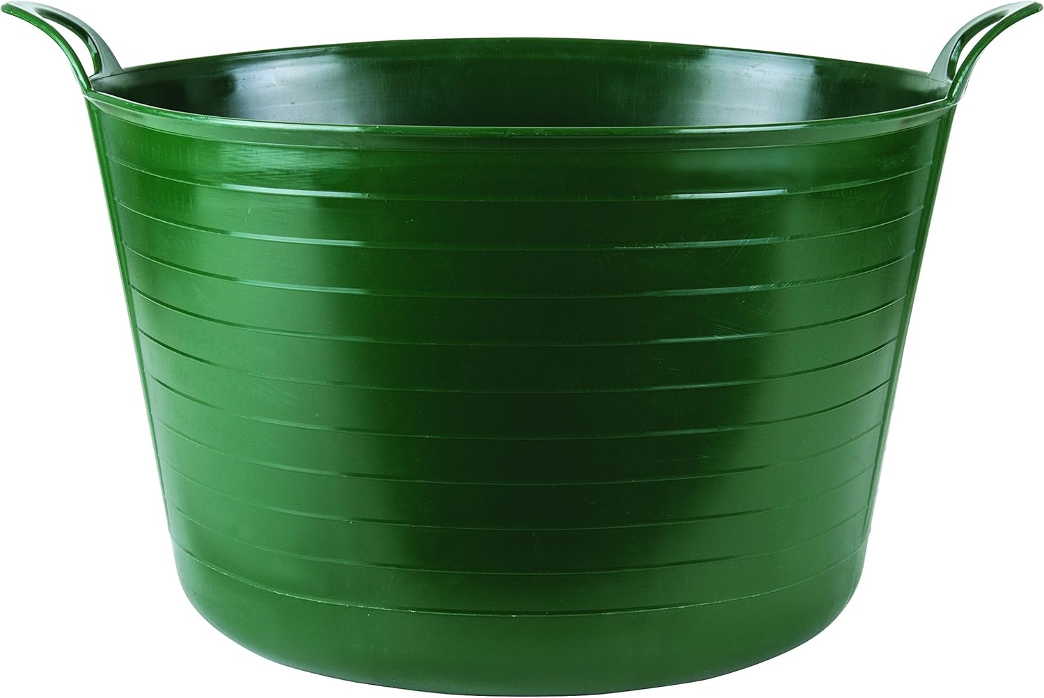 Flambeau 853406 Rhino Flexi-Tub, 19.8-Gallon, Hunter Green