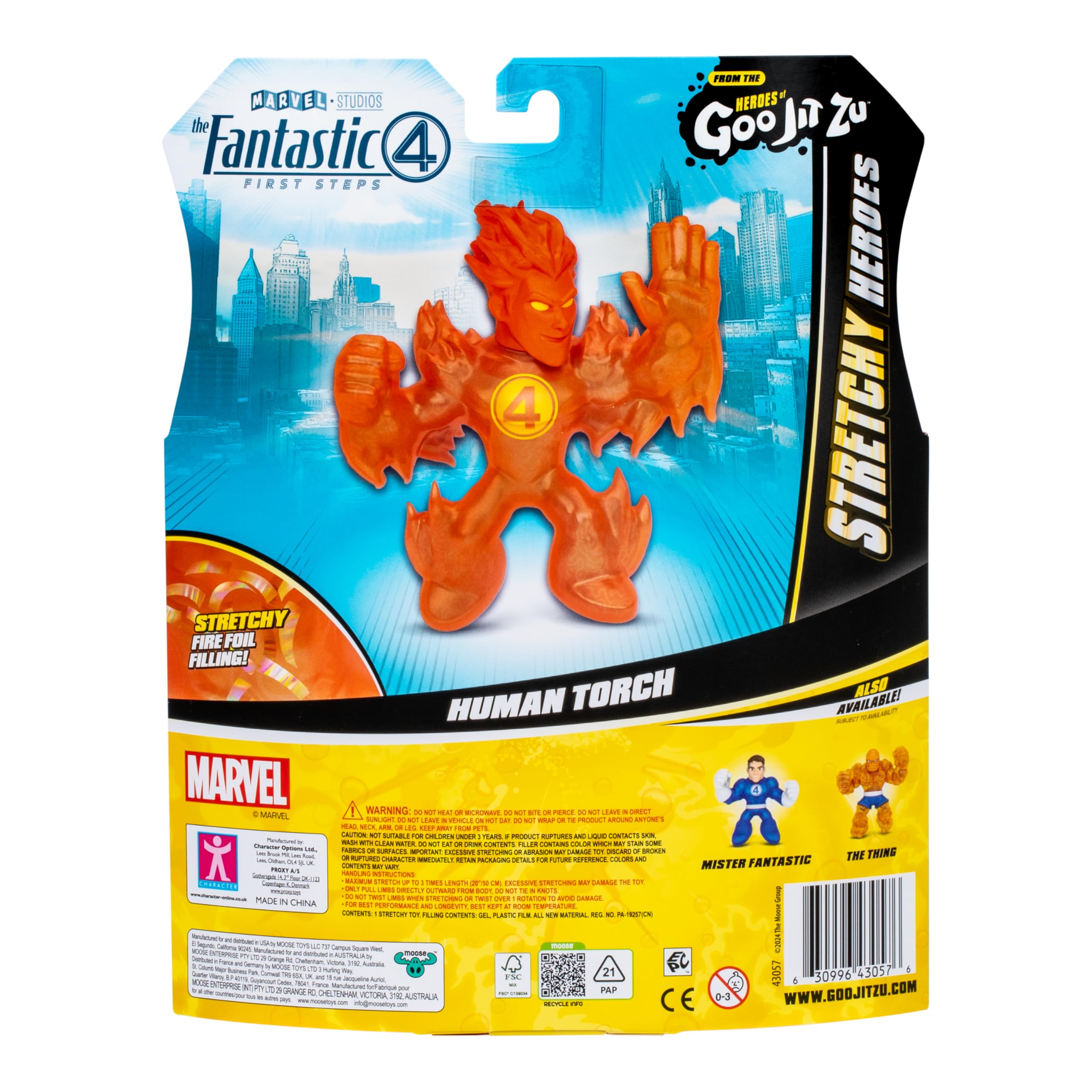 Heroes of Goo Jit Zu Marvel Studios The Fantastic 4 First Steps