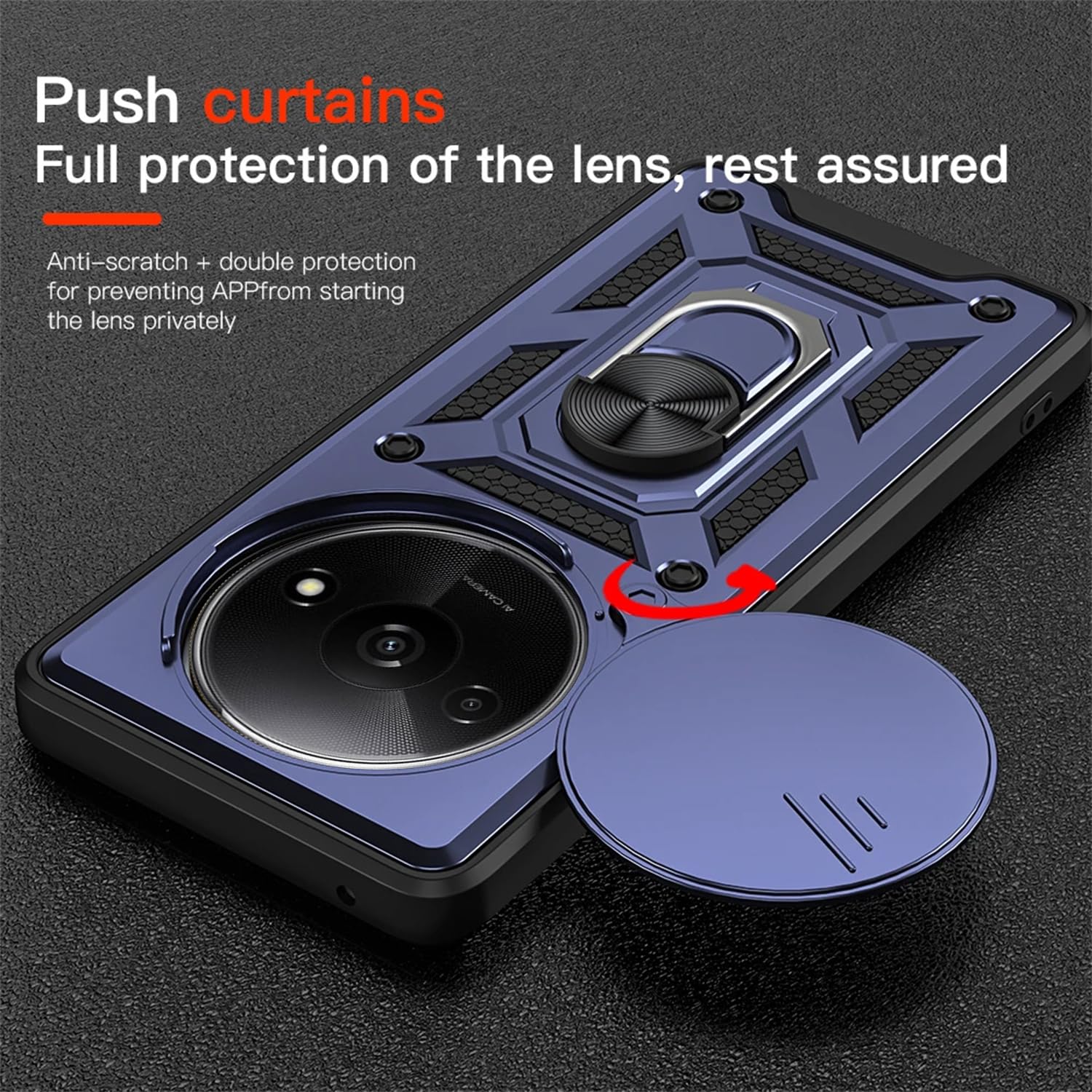 MEMELOKA Cover Trasparente Anti-ingiallimento Per Xiaomi Redmi A3 / A3X – Custodia Sottile In Silicone TPU - 4