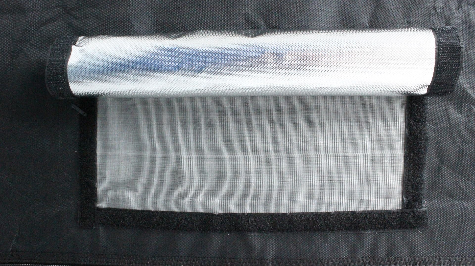 Growzelt 120x60x180 cm Anbaubox Pflanzenzucht Schwarz