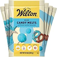 Vista 22 de Wilton, caramelos que se derriten, negro, 10 onzas