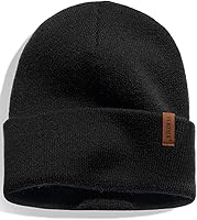 FURTALK Unisex Cuffed Beanie Hat for Men & Women - Thick Double-Layer Knitted Winter Skull Cap, One Size Fits Most
