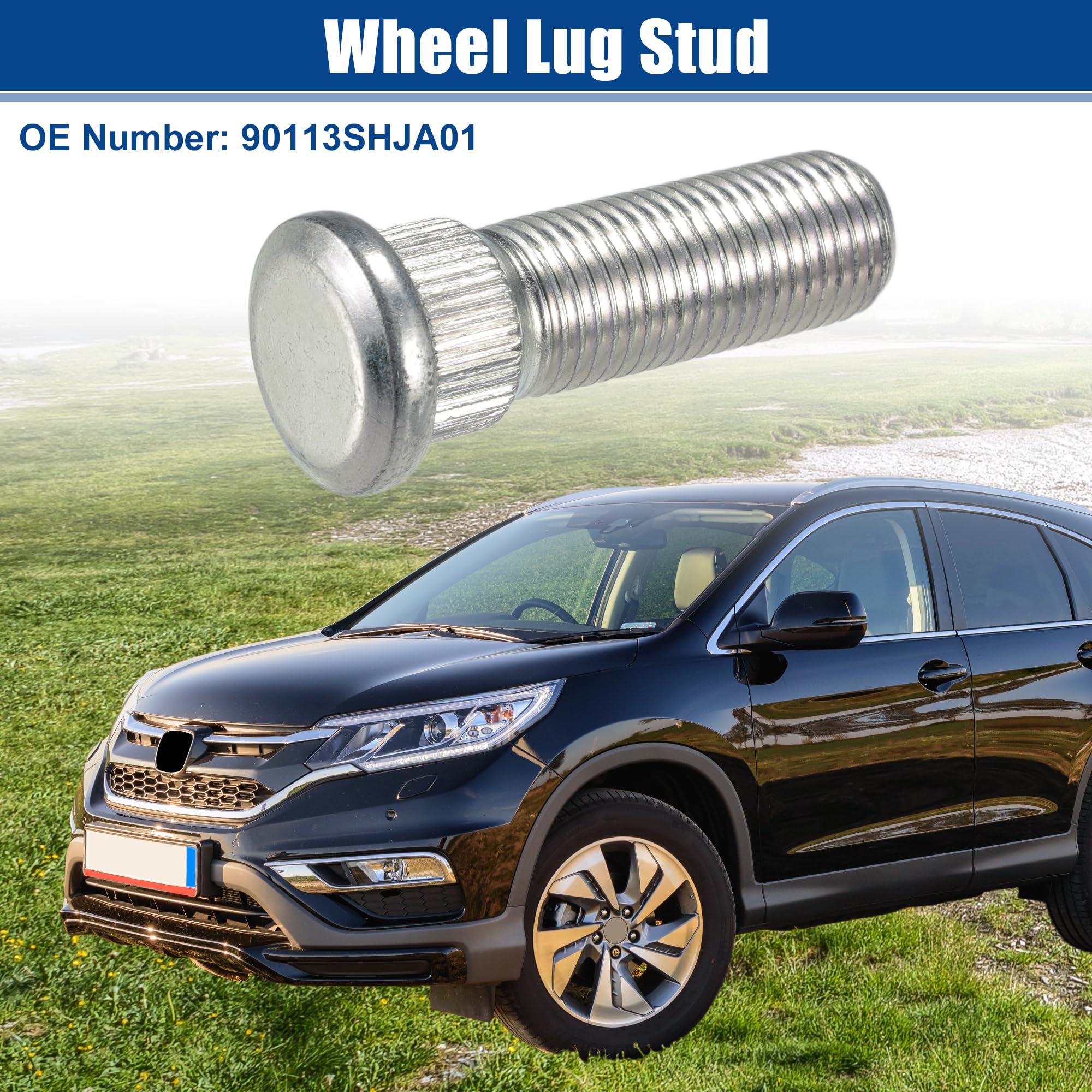 A ABSOPRO M14x1.5 Bullone di Fissaggio Ruota Adatto per Acura MDX No.90113SHJA01-10 Pezzi