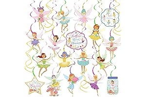20PCS Fairys Hanging Swirls: Enchant Your Celebrations!