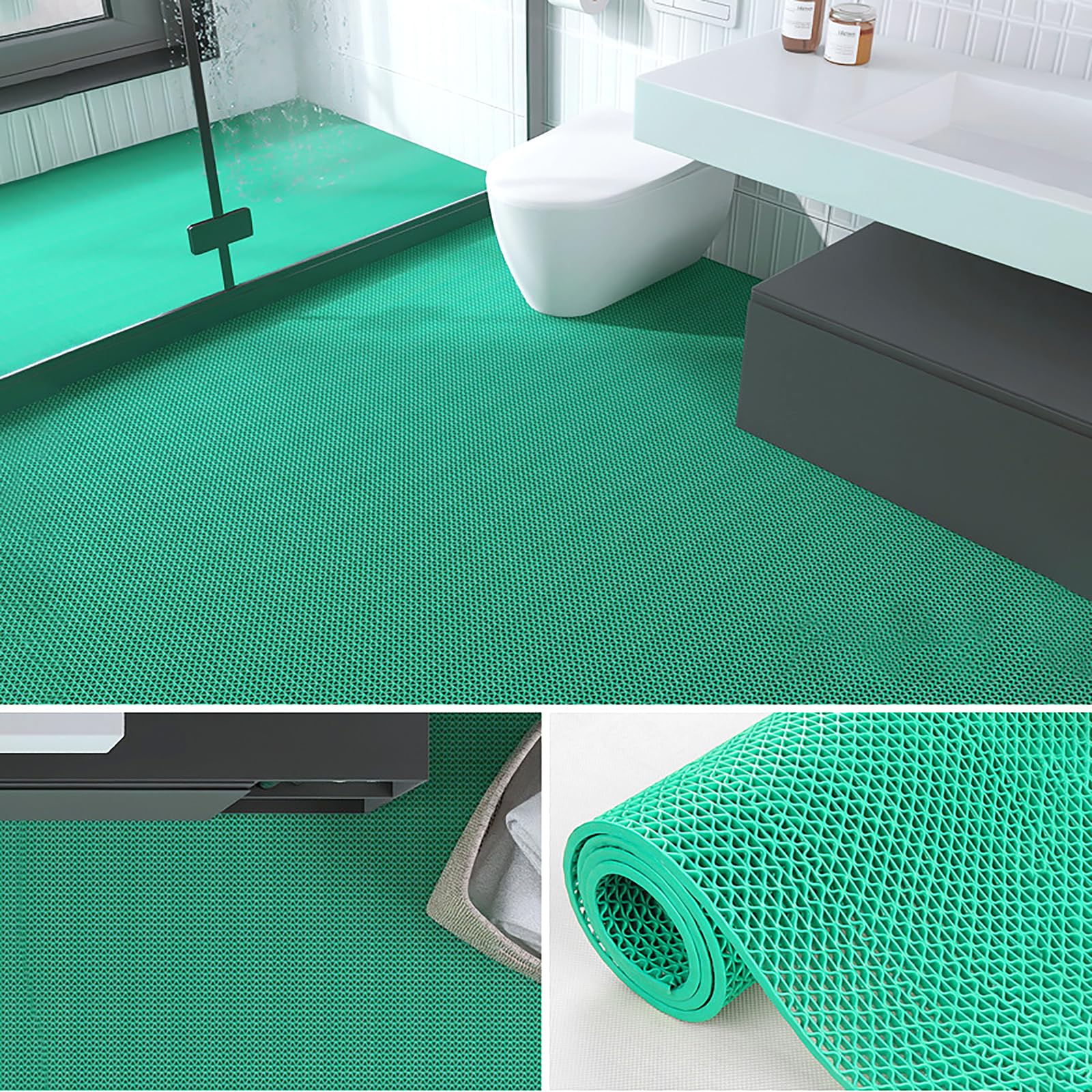 ドアマット吸水滑り止めマット脚立入口浴室マットトイレ家庭用カーペット用超繊 Amazon | 滑り止めマット 屋外屋内兼用 厚さ5mm 高耐久PVC素材 超撥水