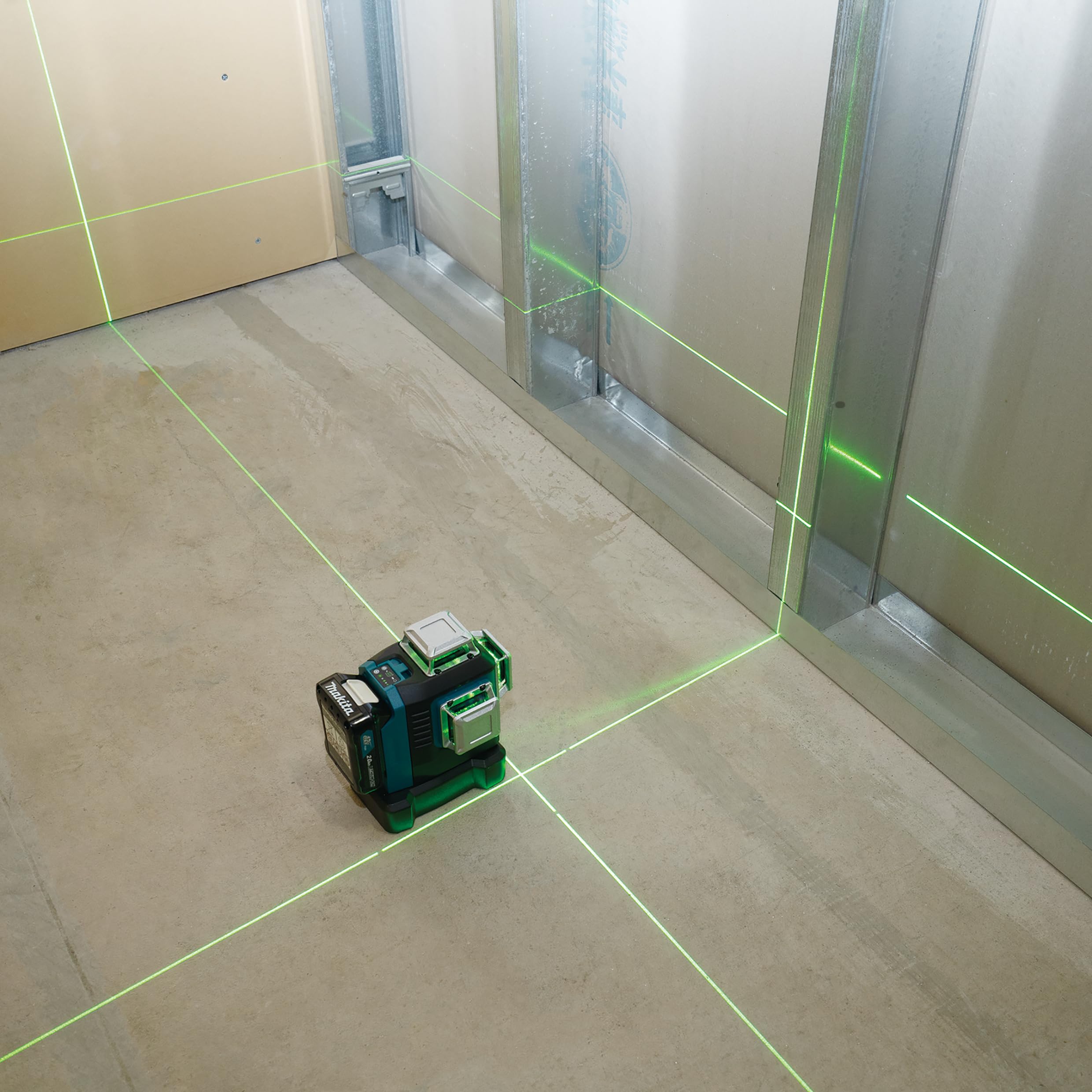 Niveau laser à croix vert Makita 3 x 360° CXT - SK700GD