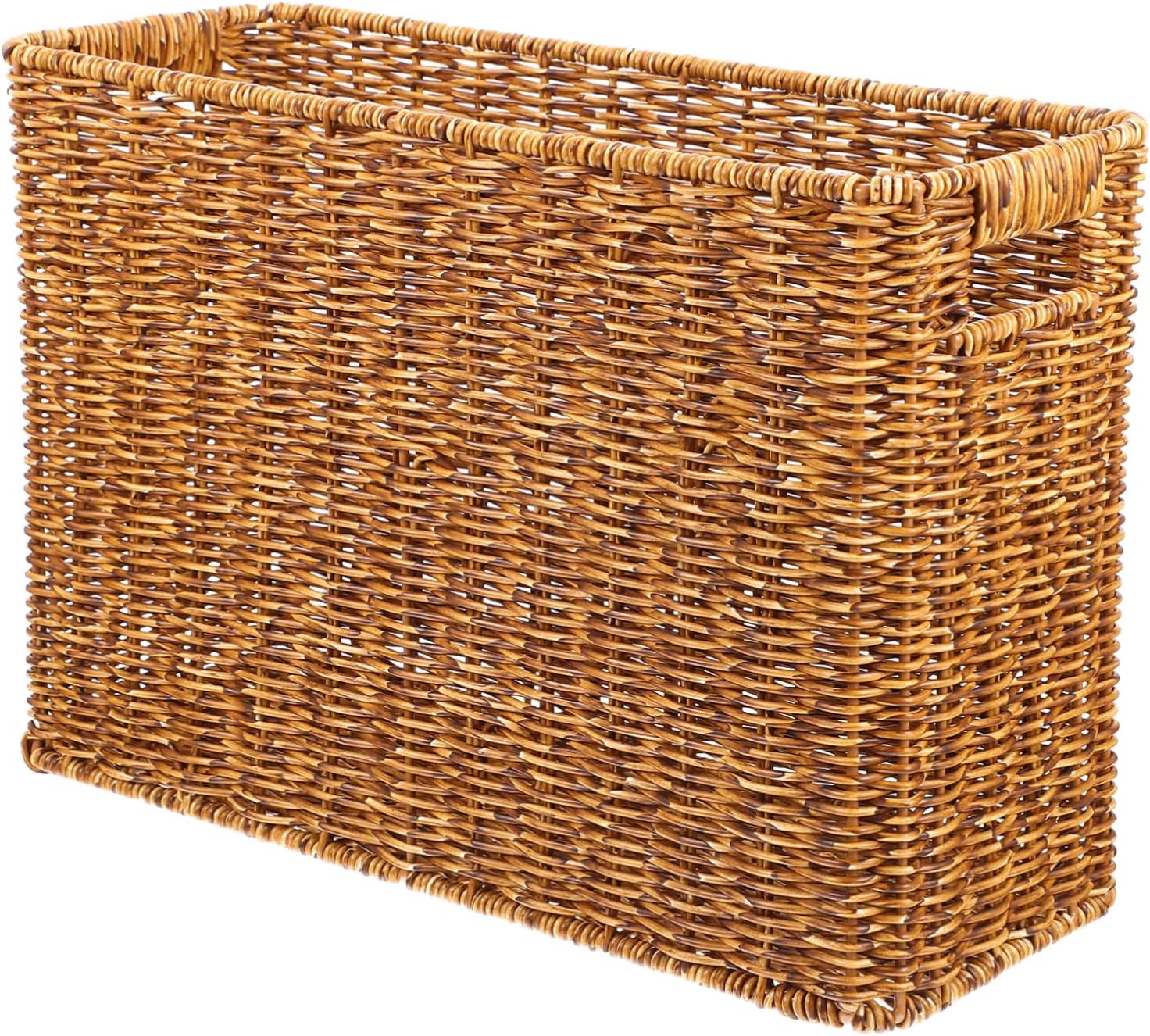 1pc Rectangular Creative Woven Storage Basket Household Container for Organizing Elegant Deep Lightweight and Stylish Design for Home