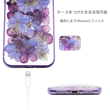 油絵  スマホケース【青と紫薔薇】iPhone8Plus/iPhone7Plus 油絵 スマホケース【青と紫薔薇】iPhone8Plus/iPhone7Plus