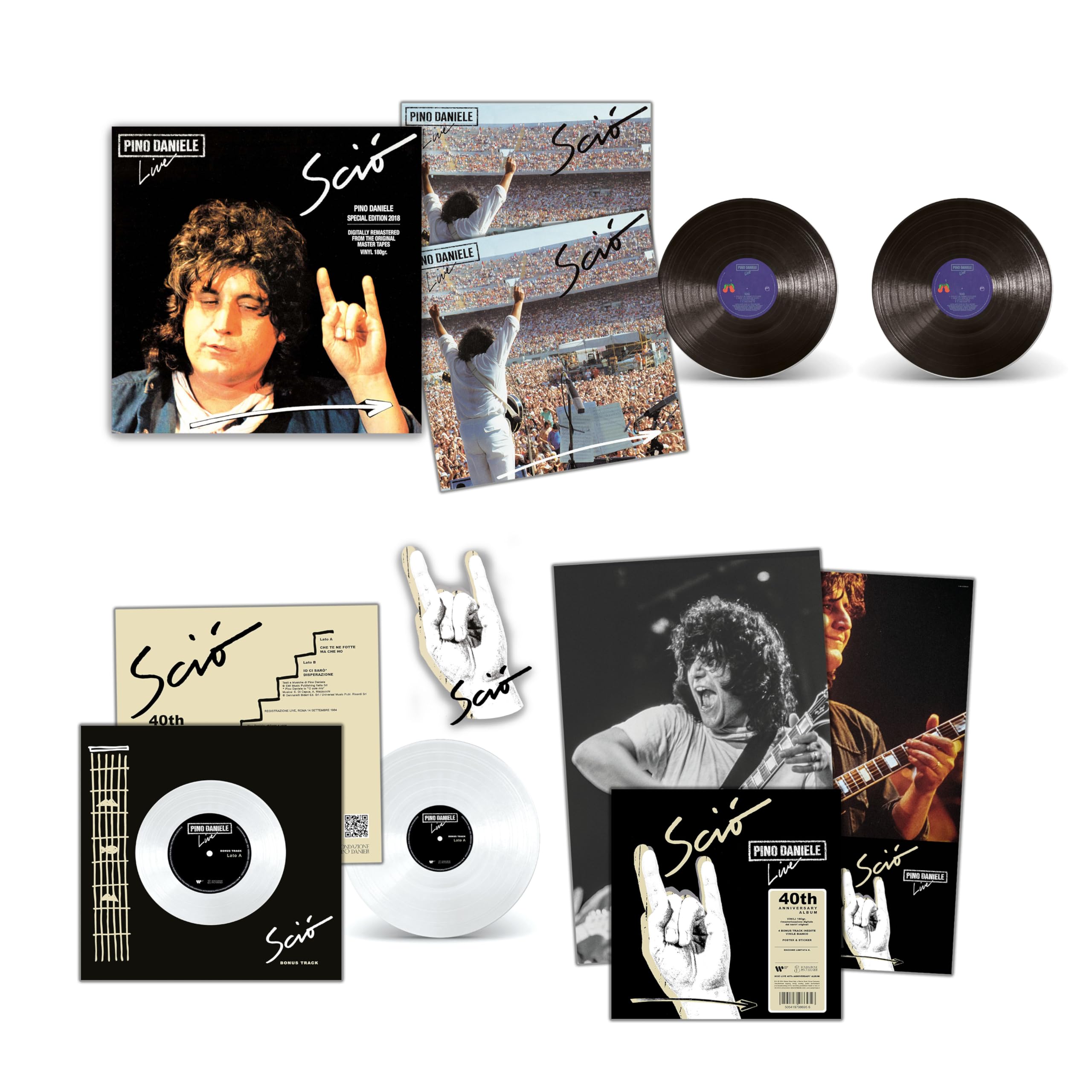 Sció Live - 40th Anniversary Album (3LP)