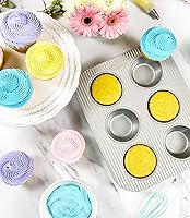 Vista 4 de USA Pan Molde para horno tostador antiadherente de 6 tazas para muffins, acero aluminizado