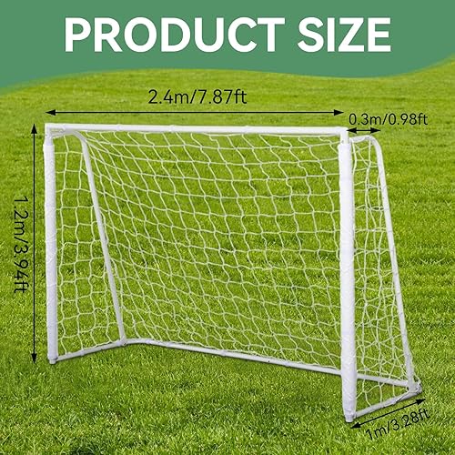Miniatura 8 de Reemplazo de red de portería de fútbol profesional, red de fútbol de poliéster de polietileno, redes de fútbol de repuesto para portería de fútbol