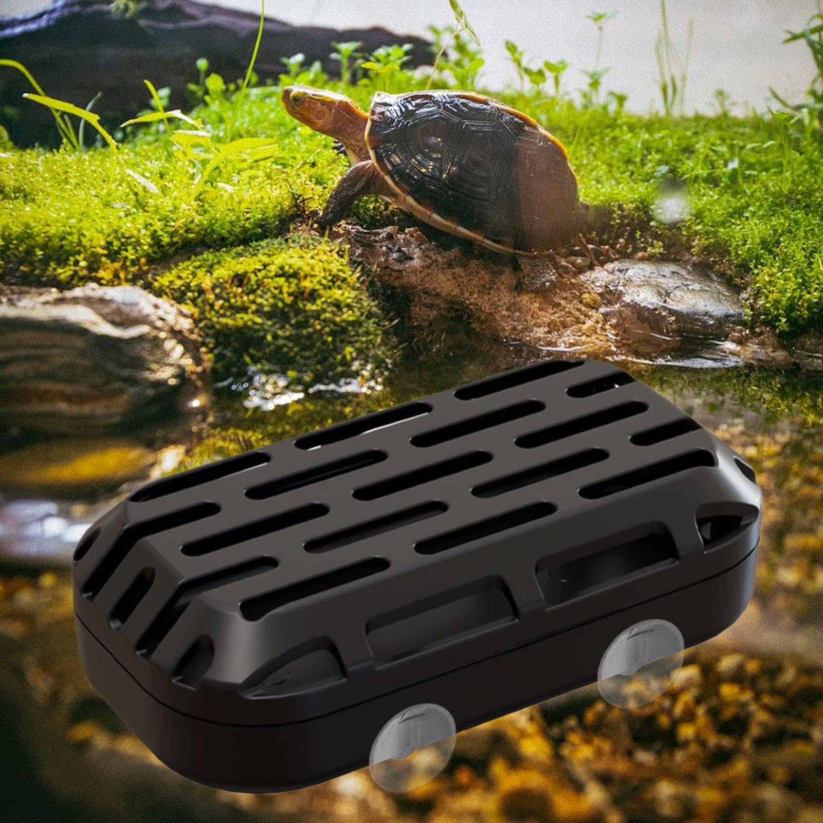 Atrapador de Excrementos de Tortuga para Acuario, Recogedor de Caca de Reptiles para Mascotas