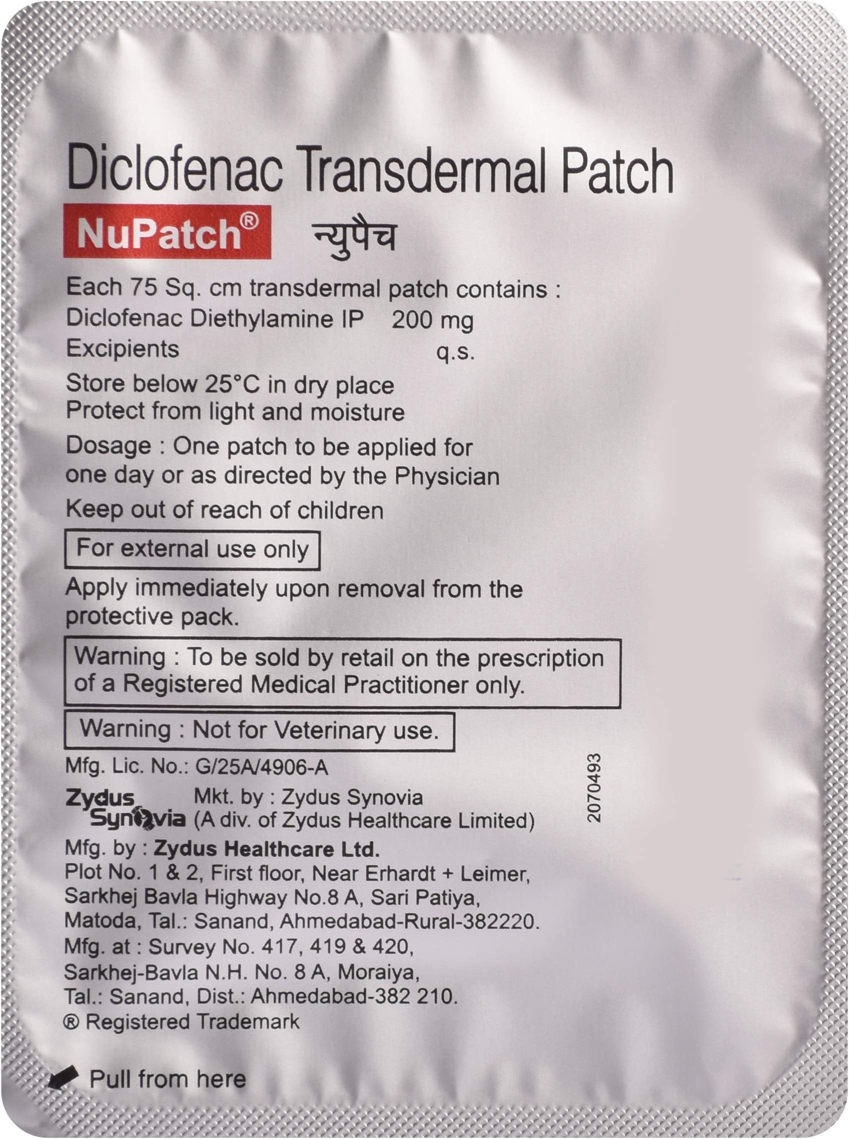 Nupatch - Pack of 1 Patch