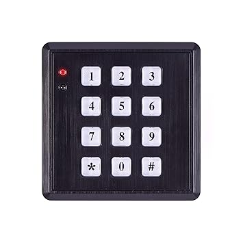 SABRE Home Series Fake Security Key Pad-Light-up Key Pad Emulates Look of Alarm System-Deter Burglars at Fraction of Cost