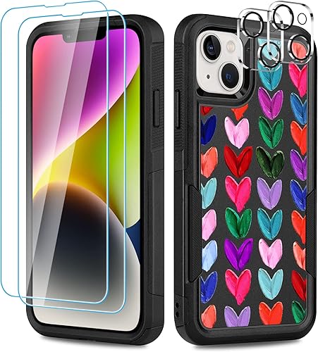 Miniatura 67 de Diseñada para iPhone 12/12 Pro, funda protectora delgada y ligera, de 6.1 pulgadas, para mujeres y niñas, bonito patrón de leopardo y guepardo