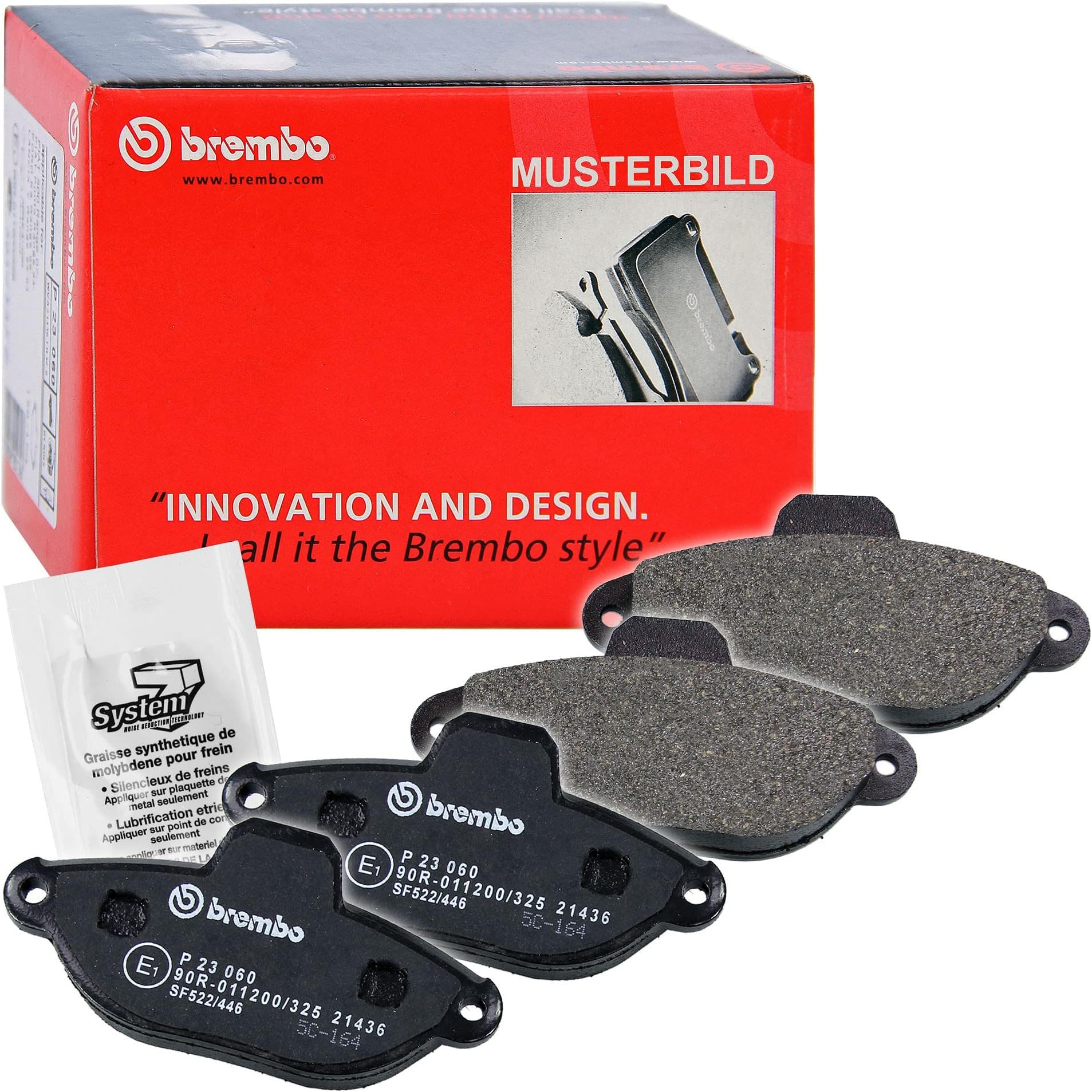 P56058 Front Disc Brake Pad - Set of 4