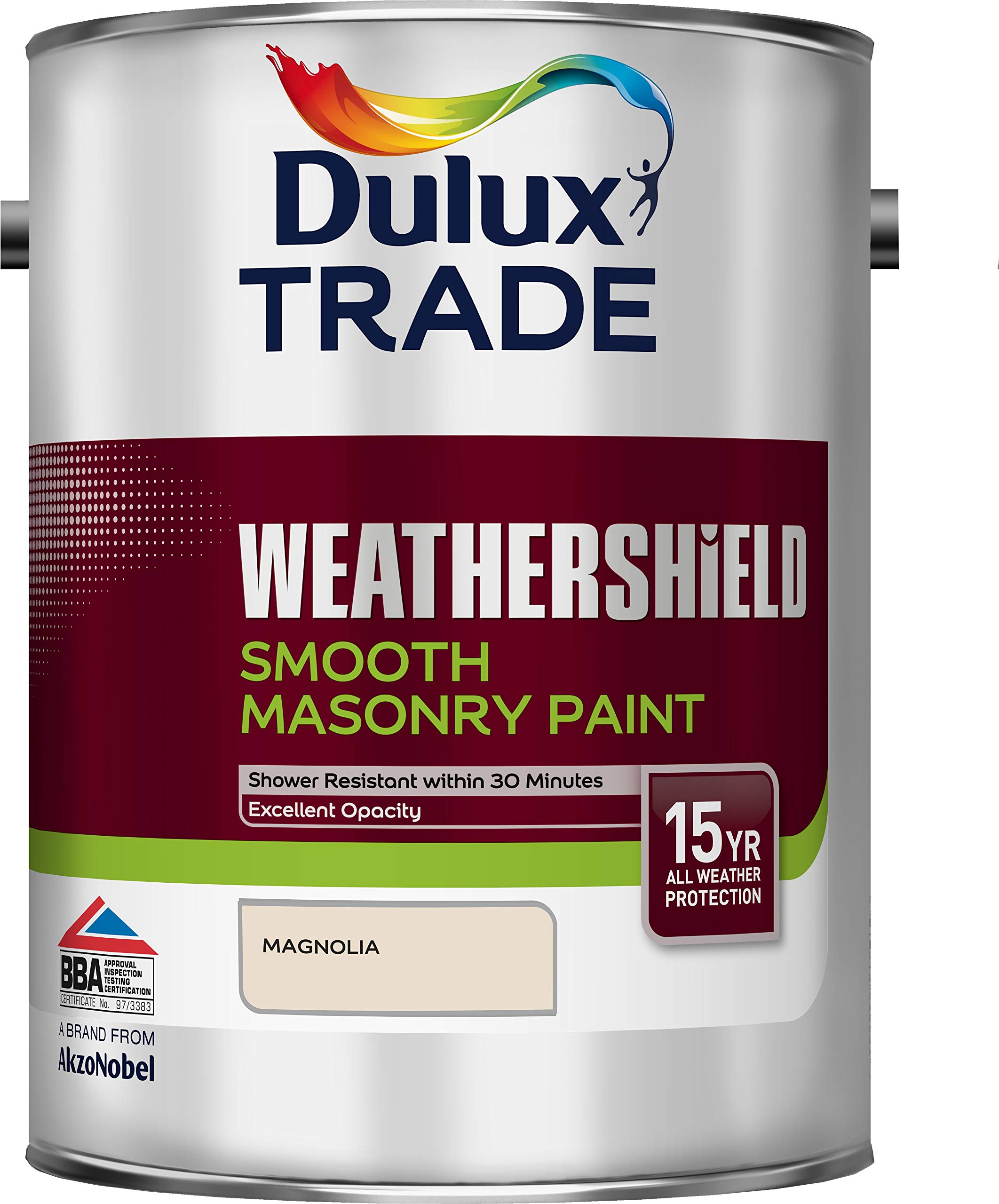 Dulux Trade Weathershield Smooth Magnolia 5 litres