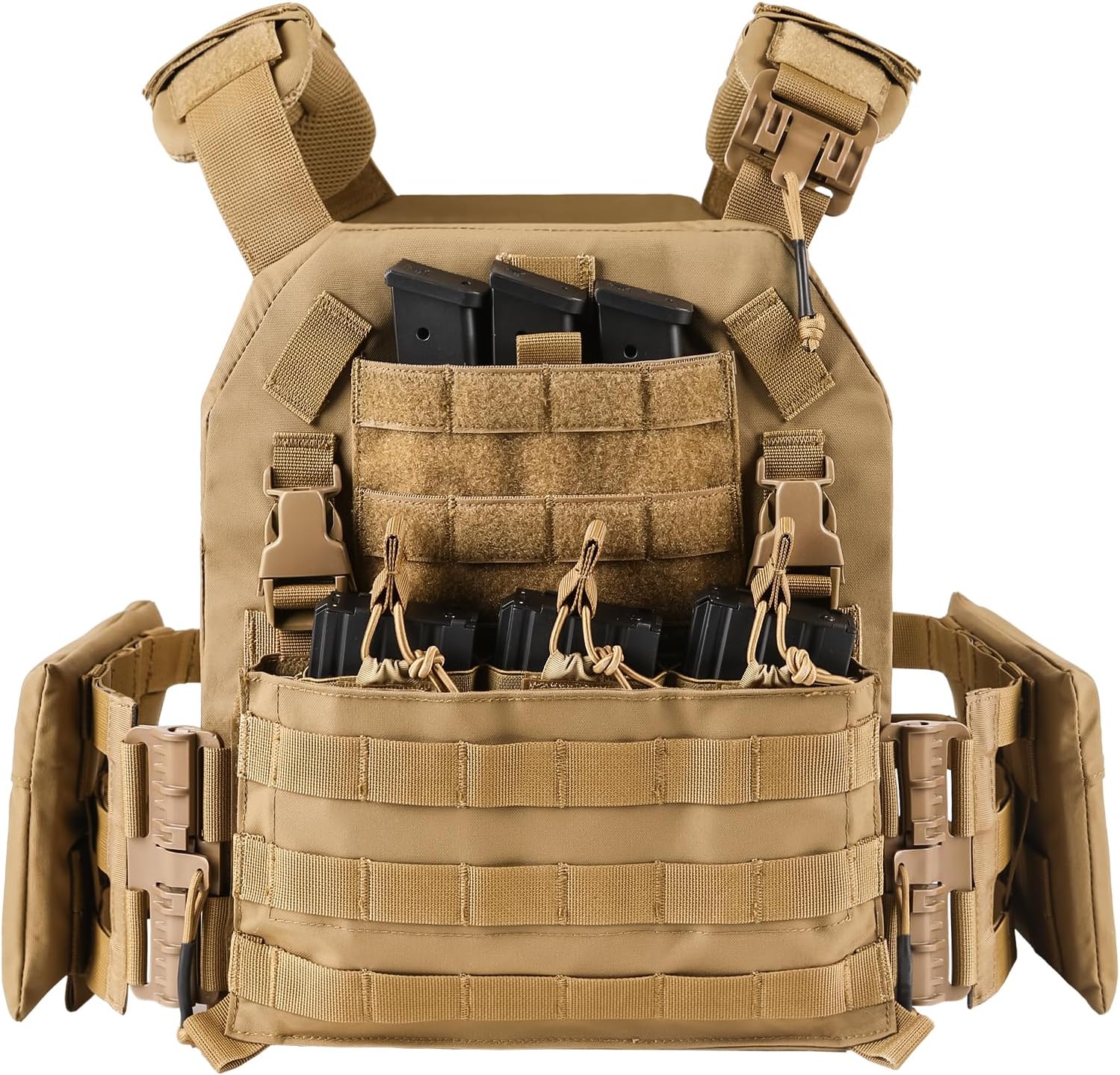 Outdoor Sports Quick Release Tactical Vest, Airsoft Vests for Paintball, Adjustable Breathable Lightweight Vest