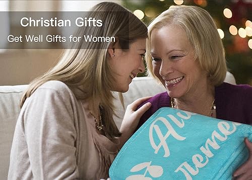 Miniatura 5 de BOOPBEEP Regalo religioso espiritual para mujer, manta inspiradora con versículos de la Biblia, oraciones de cumpleaños cristiano, regalos para