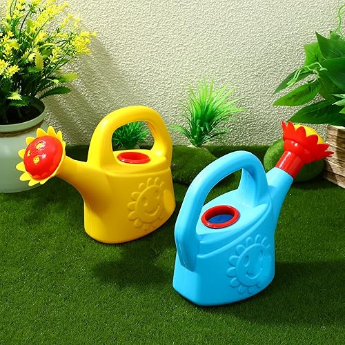 Miniatura 7 de Kisangel - Juego de 2 botes de riego para niños (colores aleatorios)