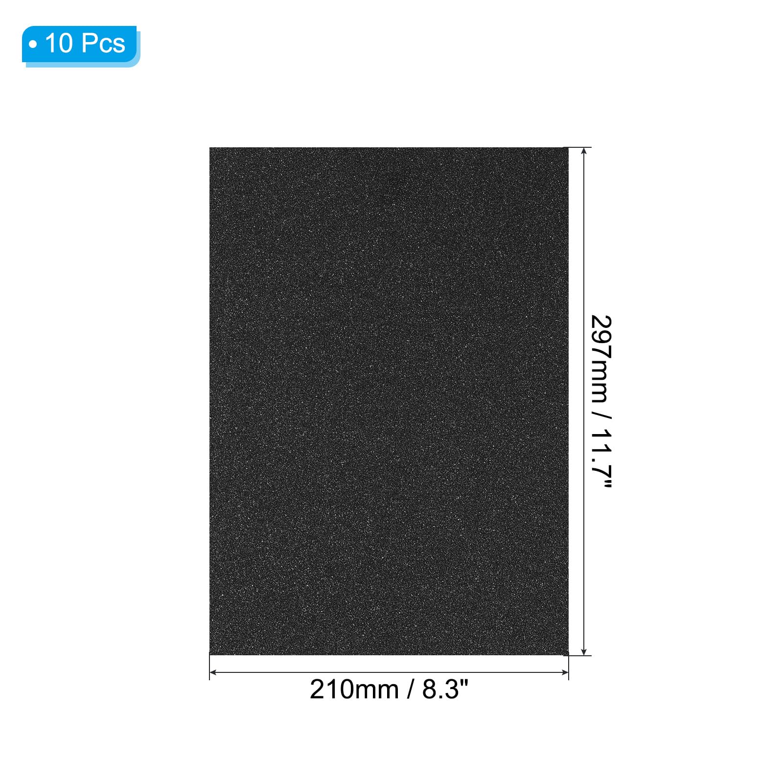 PATIKIL 8.5x11 Glitters Cardstock - Image 2