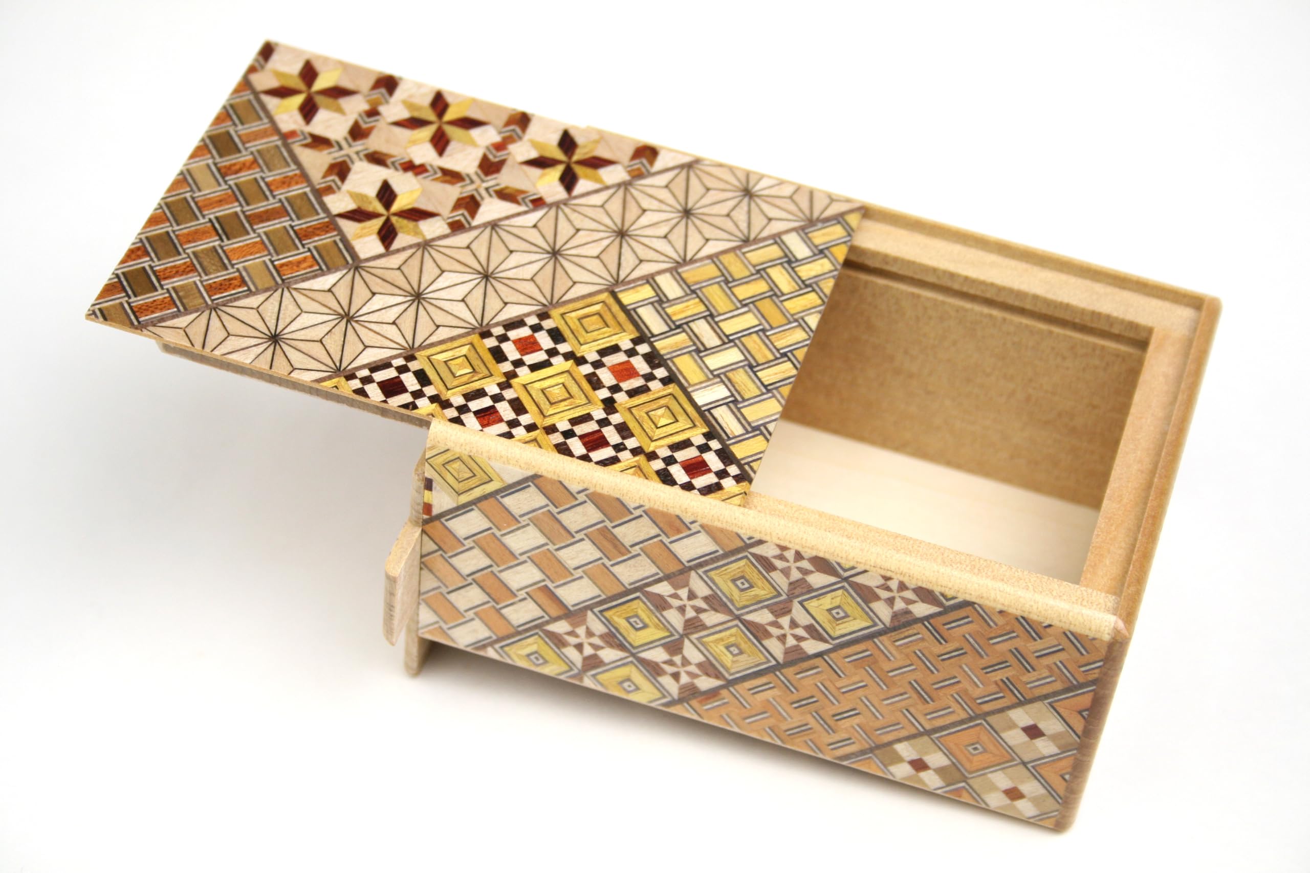 Amazon | 箱根寄木細工 秘密箱7回仕掛け Japanese puzzle box 7steps