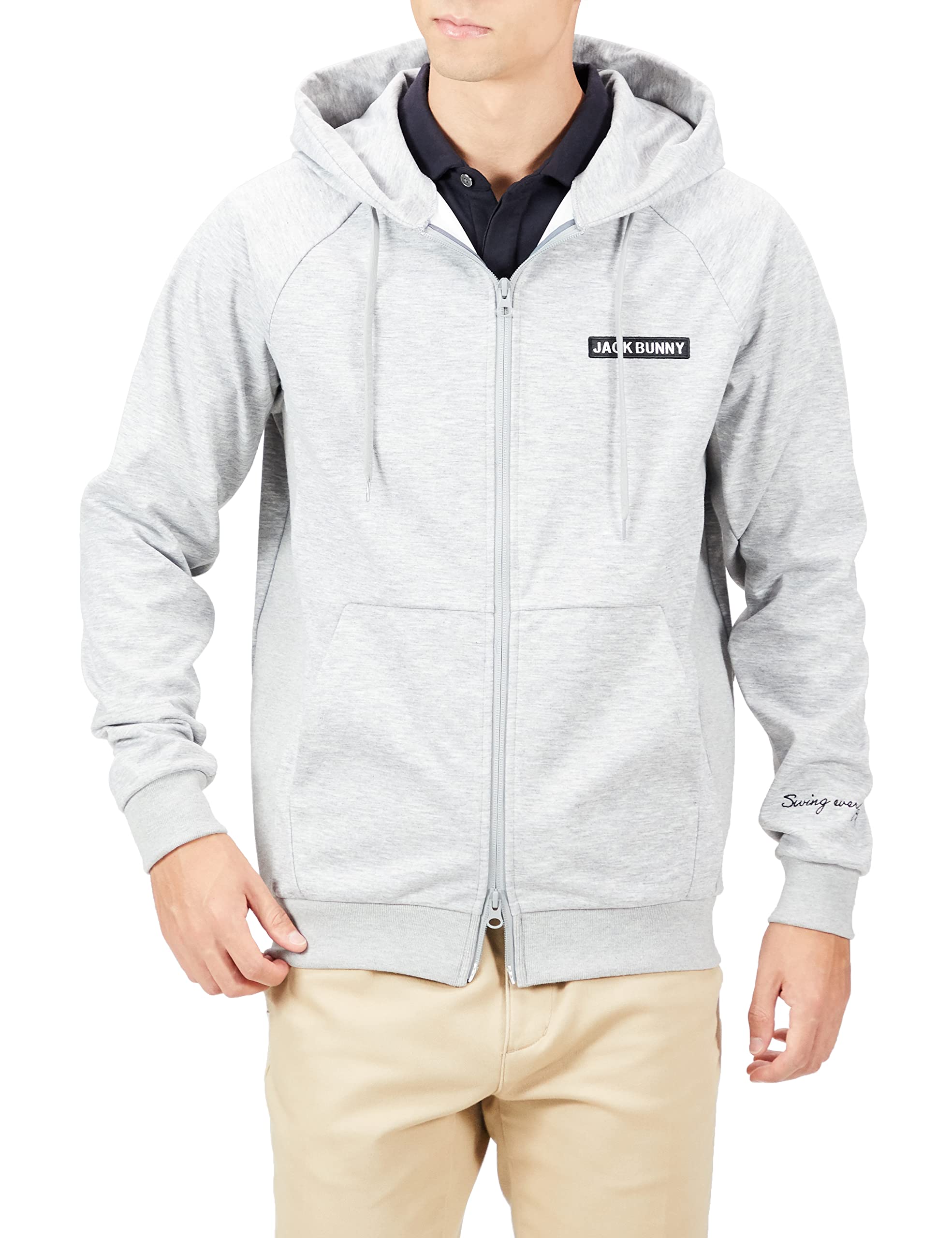 美品! ジャックバニー 耐摩耗性スウェットパーカー サイズ2 美品】ジャックバニー パーカー パープル トレーナー レディース 2(L