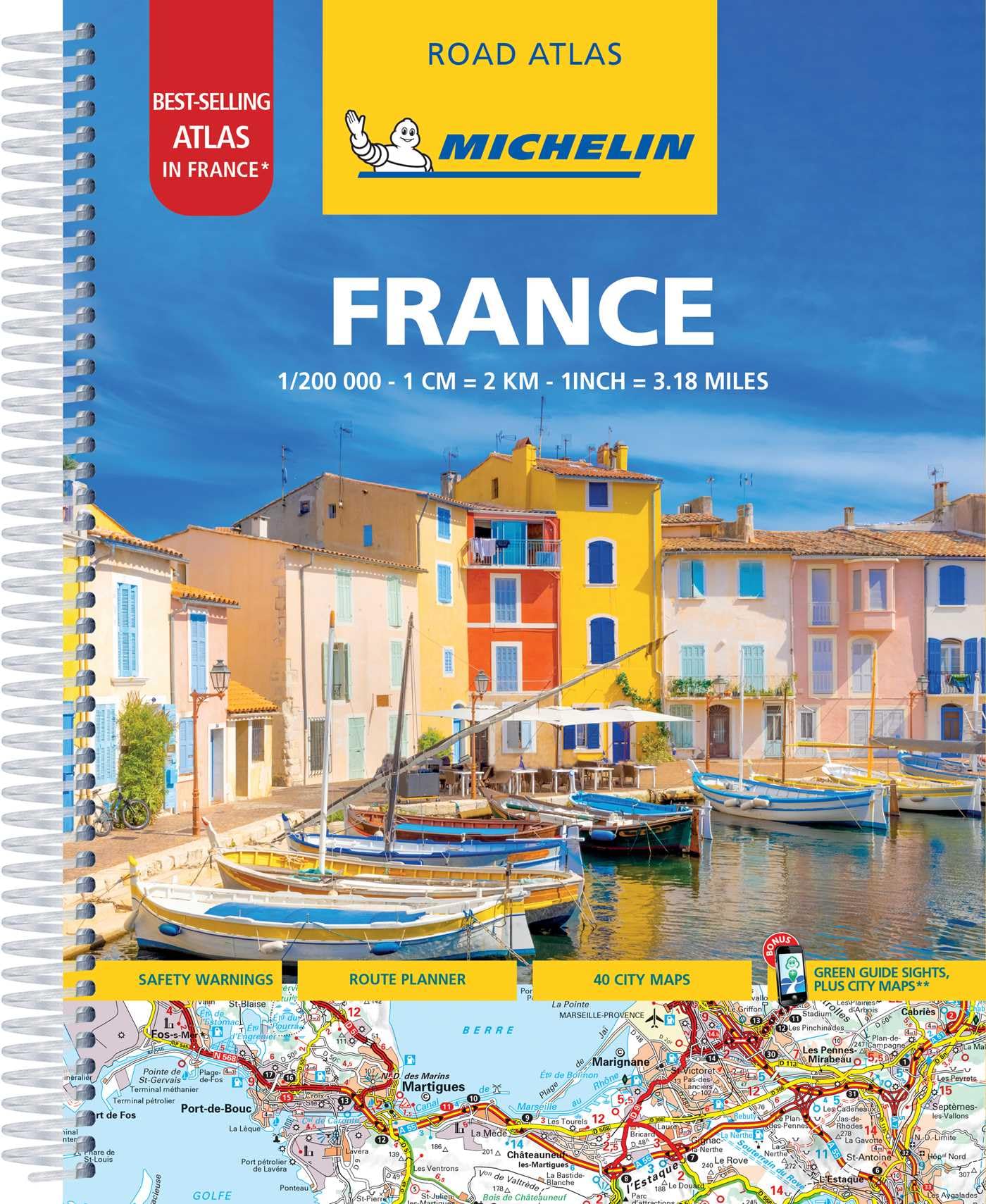 France -A4 Tourist & Motoring Atlas (French)