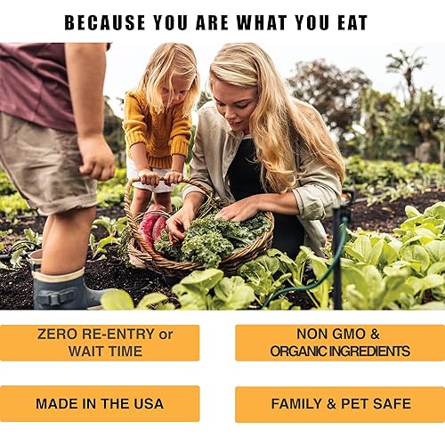 Miniatura 7 de GGO Revive Concentrado de fertilizante orgánico con hongos micorrícicos - Alimento vegetal para verduras, flores, jardines, plantas de interior e