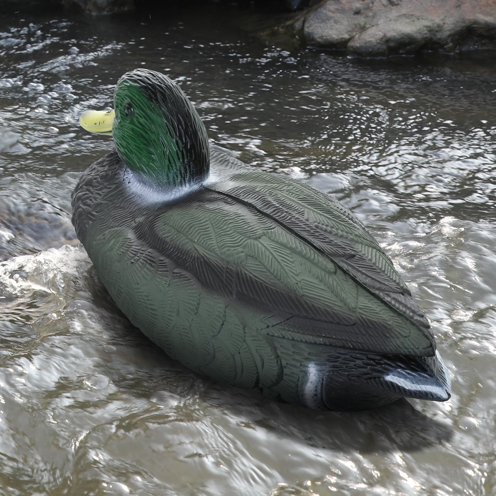 Señuelo de pato para caza, equipo de decoración de jardín (1 pato mallard)