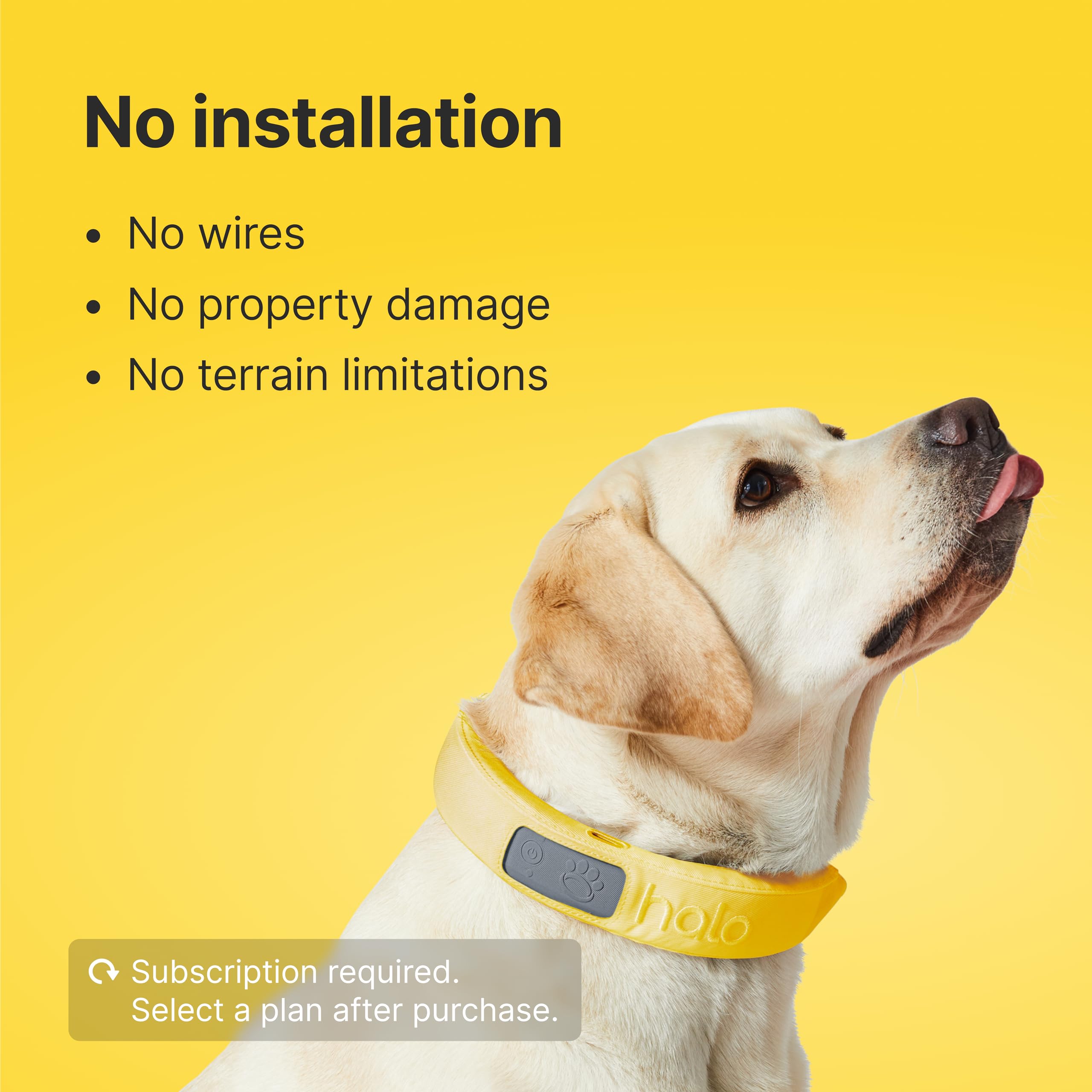 Halo Collar 3, Multifunctional GPS Wireless Dog Fence & Dog Training Collar with GPS Tracker, Subscription Required, Waterproof, Graphite (Medium/Large) - image 5