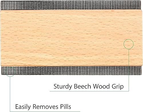 Miniatura 4 de Boao 2 piezas de peine de lana para lavandería, peine de cachemira que elimina las píldoras y la pelusa de la ropa removedor de pastillas para