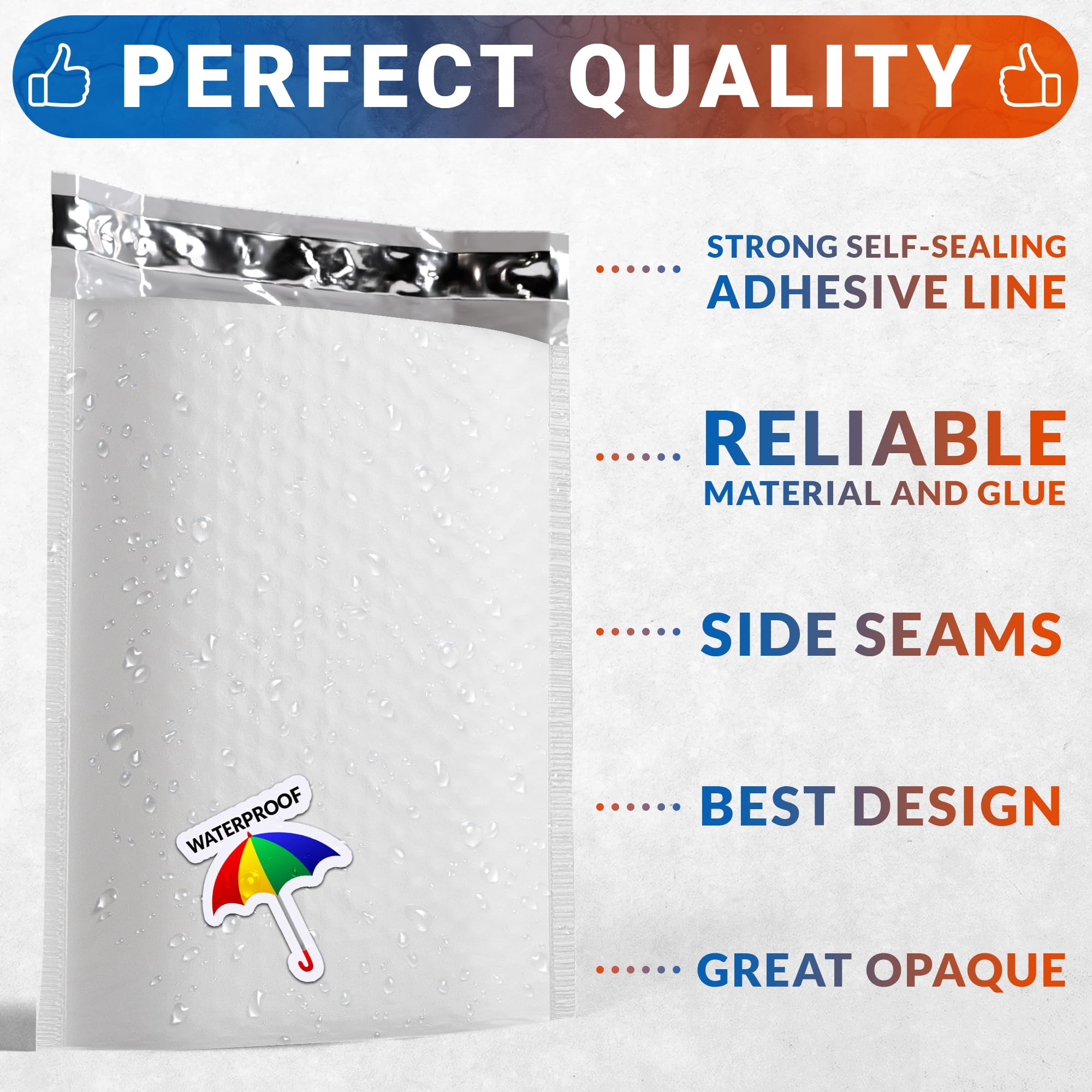 ABC PACK & SUPPLY Sobres de burbujas reforzados blancos, 11 x 13 x 4 pulgadas. Paquete de 10 sobres expandibles. Sobres de envío acolchados. Bolsas de burbujas impermeables para envío. Sobres de