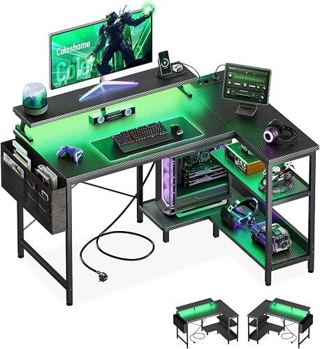 Bureau Gaming LED Coleshome