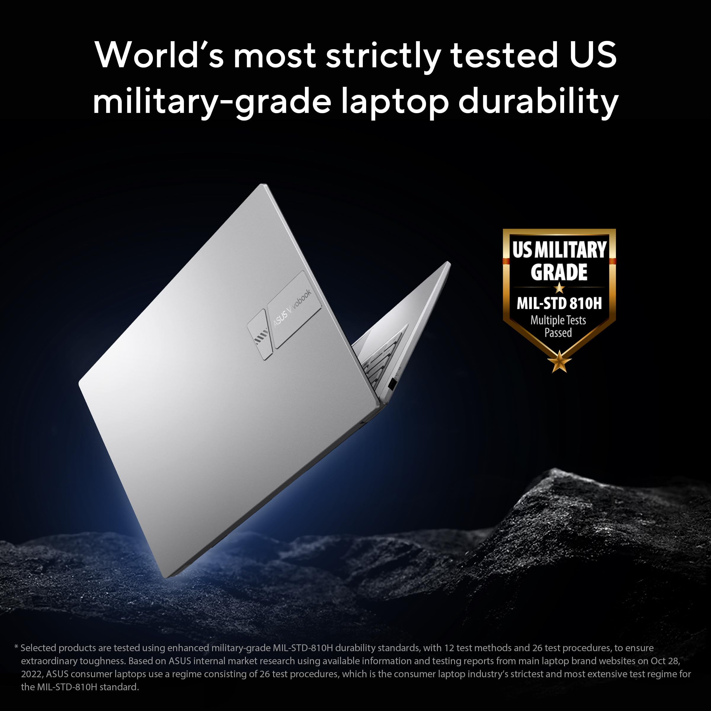 ASUS Vivobook 14 (2025), (i5-14th Gen) Intel Core 5 120U,Fingerprint Sensor,8GB RAM,512GB SSD,FHD, 14", (35.5 cm),Win11,M365 Basic(1Y) Office 24, Silver, 1.4 Kg, X1404VAP-EB1521WS, Thin & Light Laptop — Amazon image 7