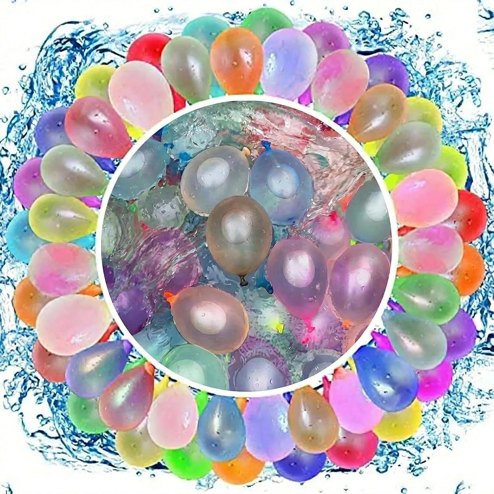 532pcs Rapid-Filling water balloons, balloons,Water Balloons for Kids Easy Fill, Eco-Friendly, for Outdoor Garden, Beach, Pool Party Fight, Water Toy
