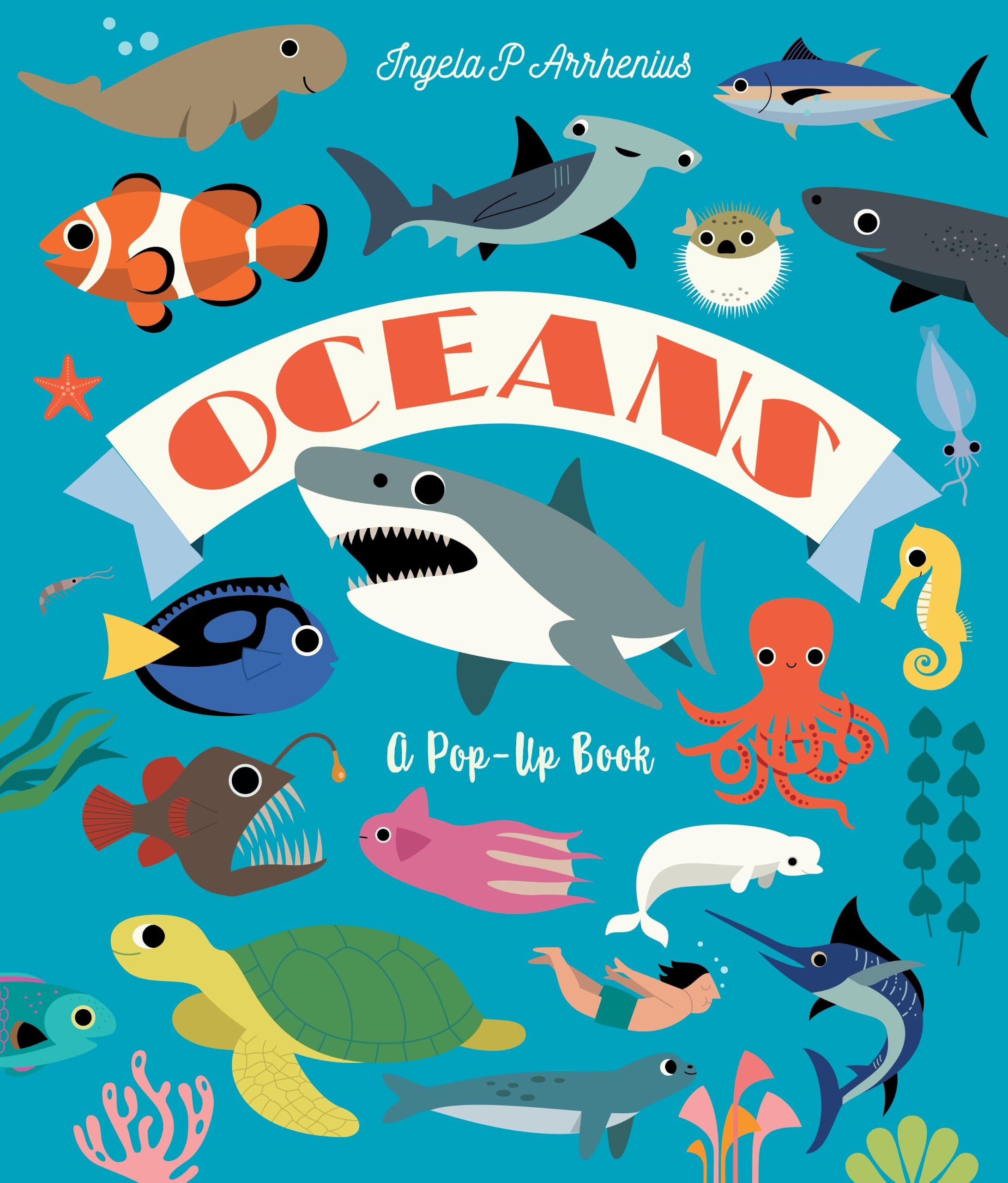 Oceans: A Pop-Up Book by Ingela P. Arrhenius (Hardback Book)