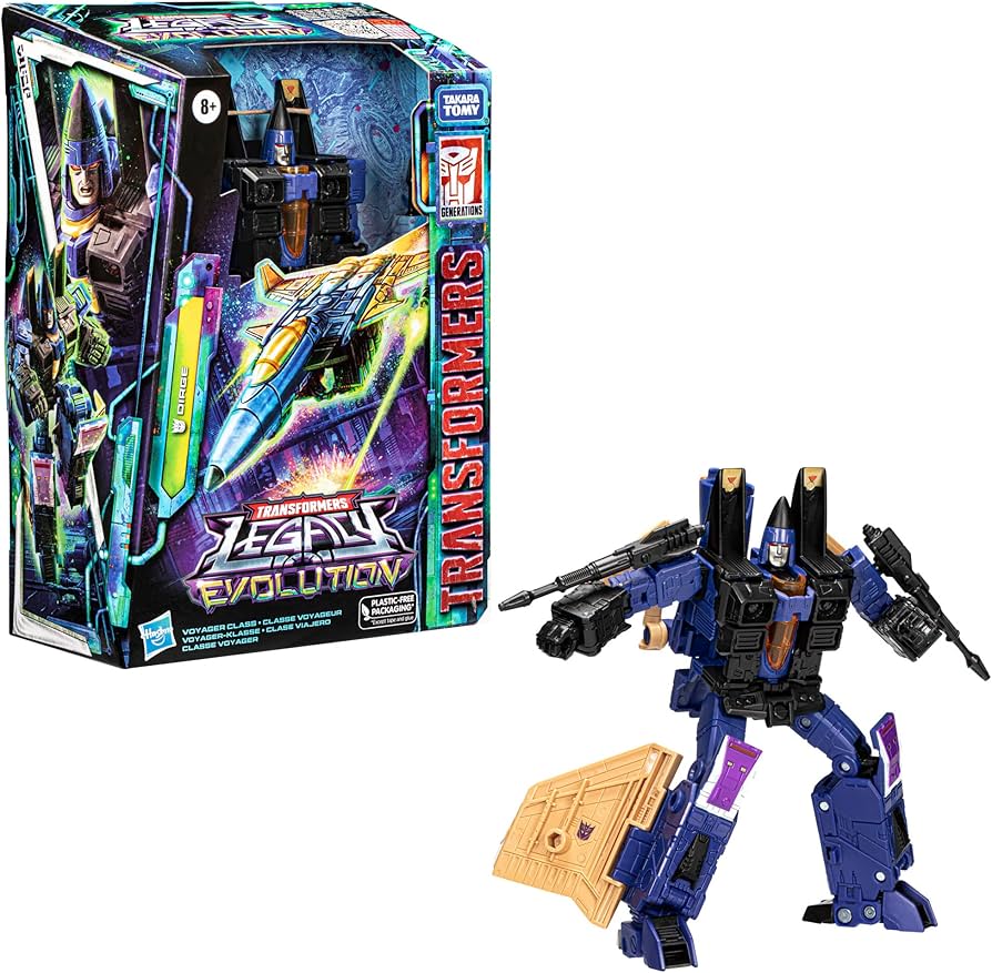 Amazon.com: Transformers Toys Legacy Evolution Voyager Dirge Toy